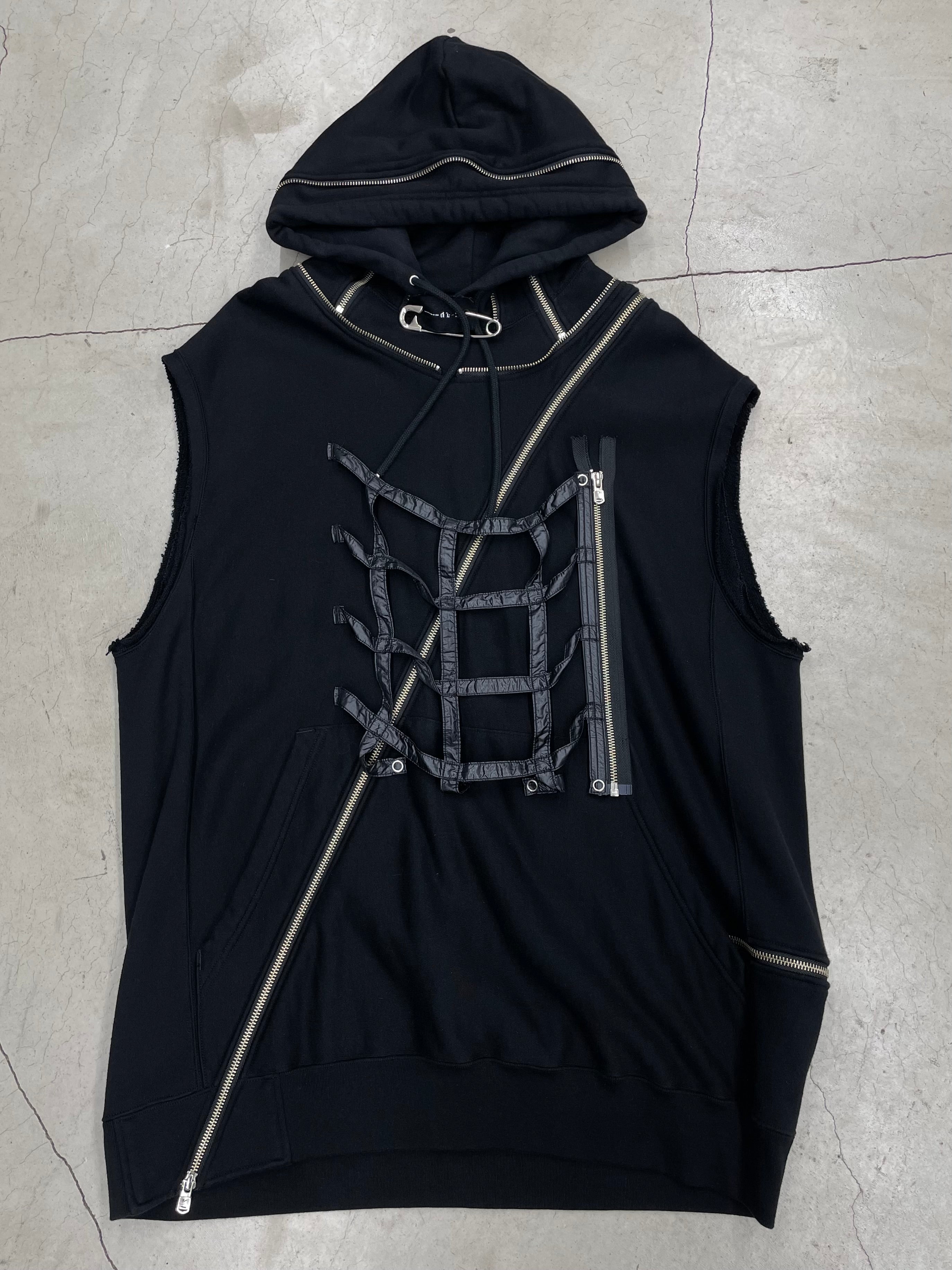 Takahiromiyashita The Soloist Bondage Hoodie Vest (46)