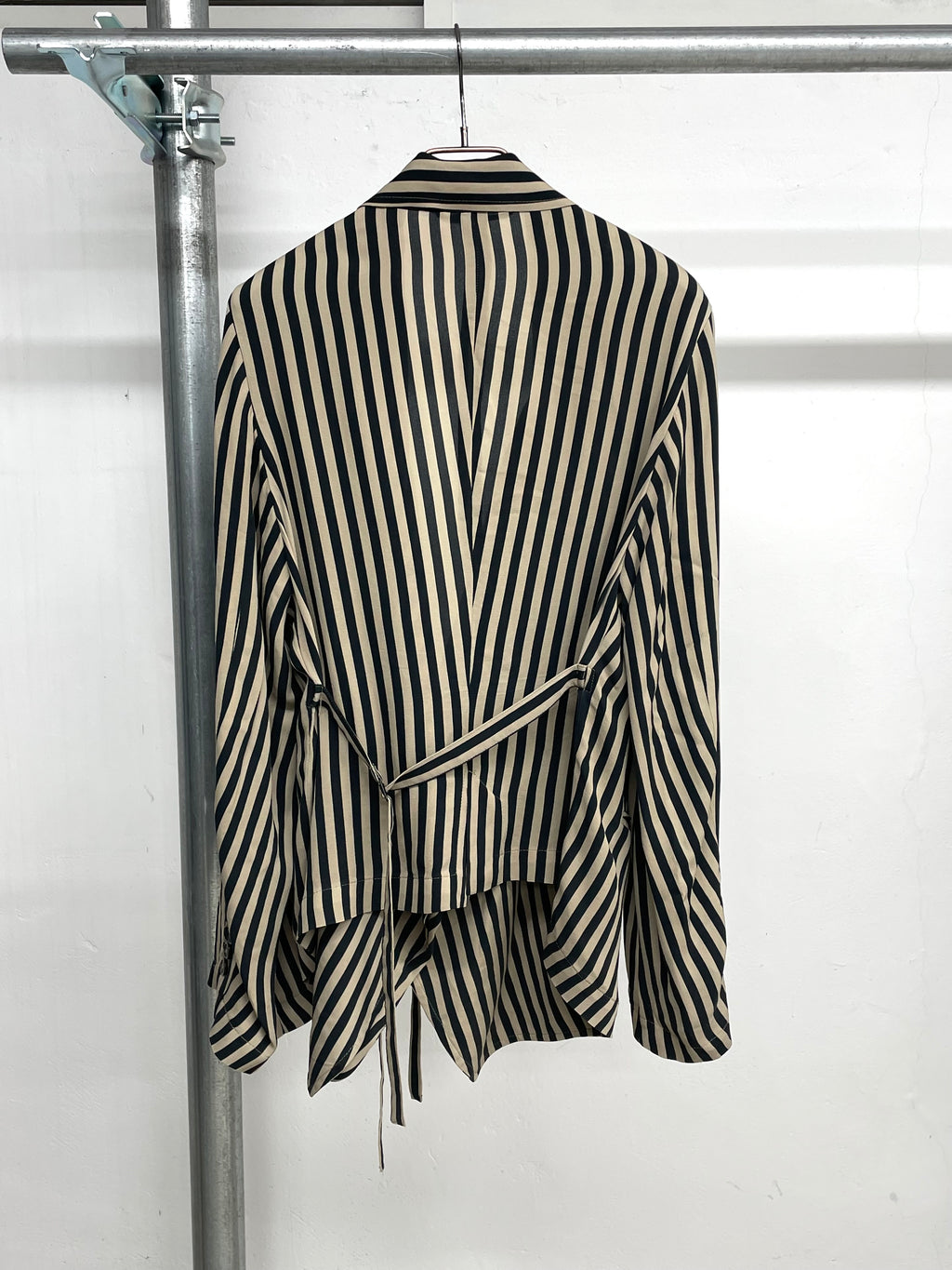 Ann Demeulemeester SS09 Stripe Jacket