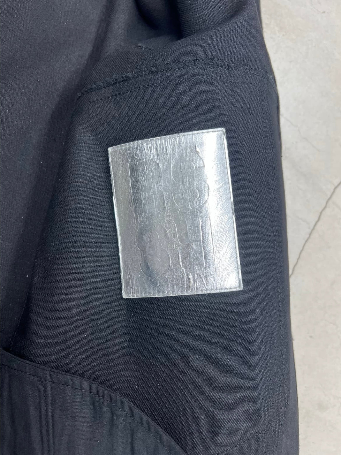Raf Simons SS19 Bold Head Denim Jacket