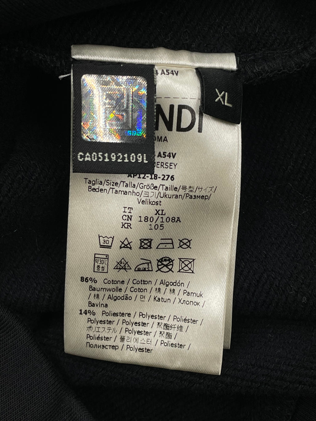 Fendi Monster Hoodie (XL)