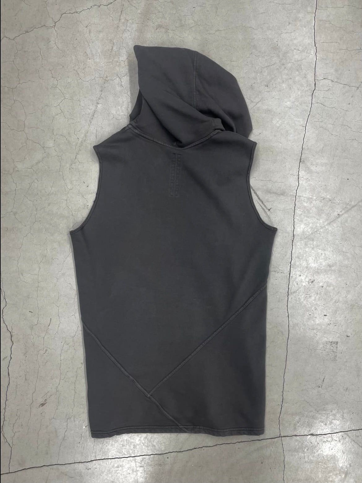 Rick Owens 2011 Drkshdw Sleeveless Mountain hoodie (L)