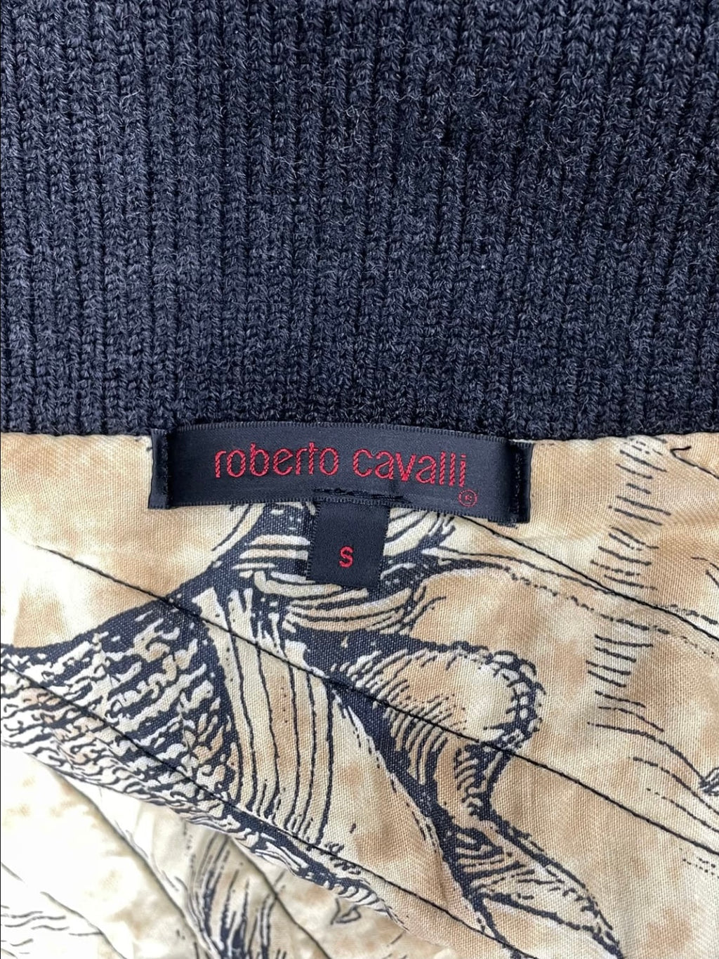 Roberto Cavalli 2003 Leather Jacket (S)