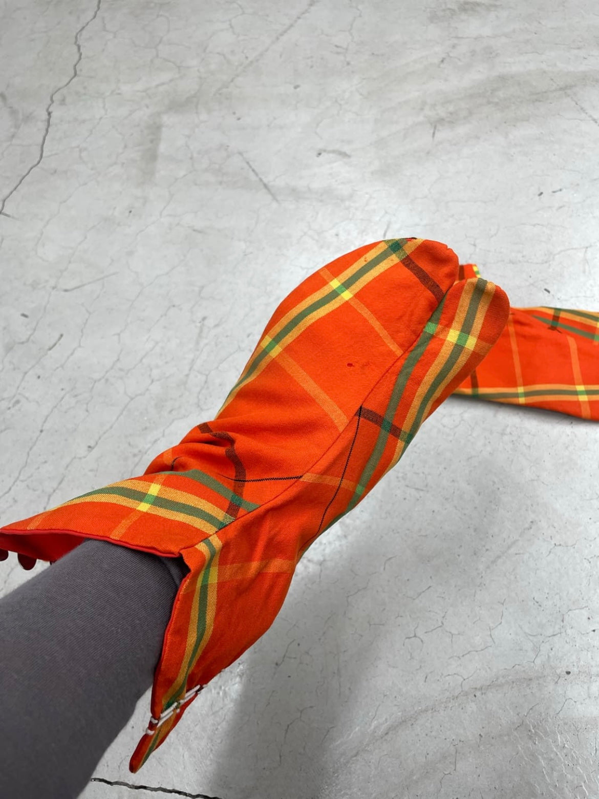 Takuya Angel Tartan Check Shoes
