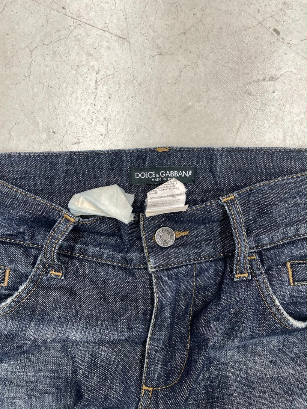 Dolce&gabbana silver plate 14 denim (44)