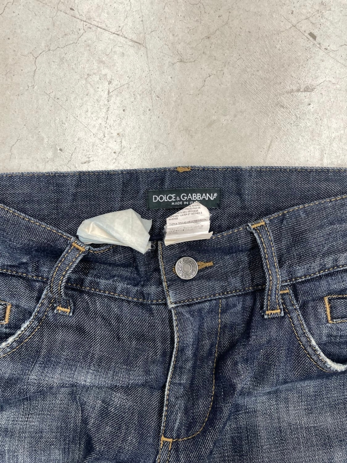 Dolce&gabbana silver plate 14 denim (44)