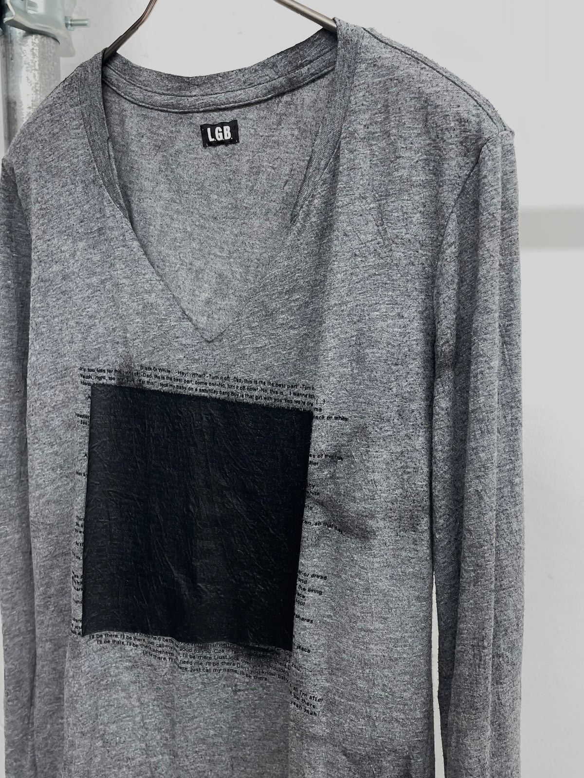 L.G.B. MESSAGE-3 Long Sleeve
