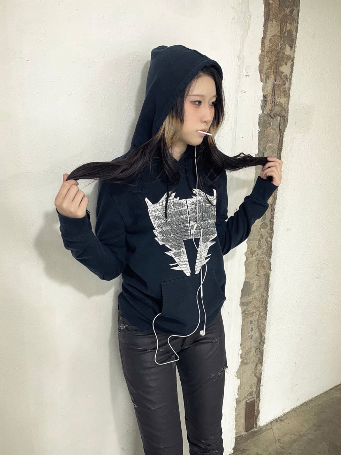 Dior Homme AW07 Graphic Hoodie