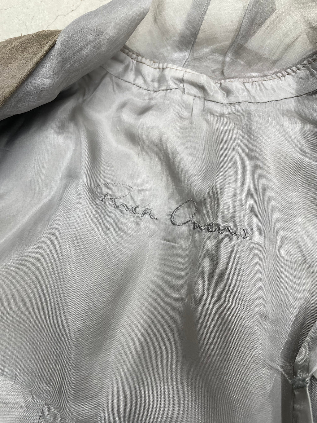 Rick Owens 2010 Olmar and Mirta Leather Jacket (38)
